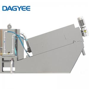 Screw Press Separator Multiplate Sludge Dehydrator With Automatic Poly Dosing System