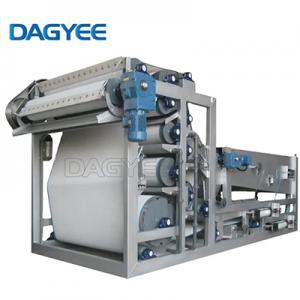 Low Moisture Content Belt Filter Press for Maximum Sludge Volume Reduction and Disposal Cost Saving