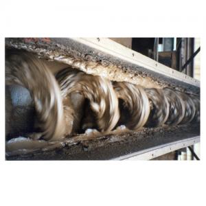 Monolithic Shaftless Conveyor For Wastewater Treatment
