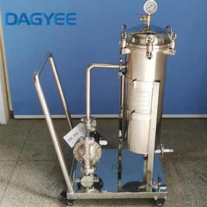 316 Stainless Steel Cartridge Single Multi Bag Security Precision Filter Housing