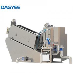 Multi Disc Screw Press Sludge Dewatering