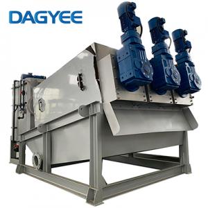 Spiral Multidisc Sludge Dewatering Press With Auto Poly Dosing System