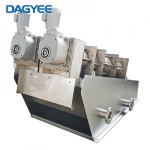 Physical Chemical Sludge Dewatering Screw Press Filter
