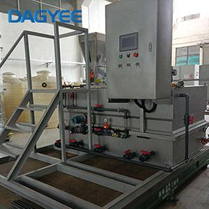 Pac Pam Dissolving 500lph Polymer Preparation Unit Water Dosing Device Flocculant Makeup System Polymer Dissolving Equipment