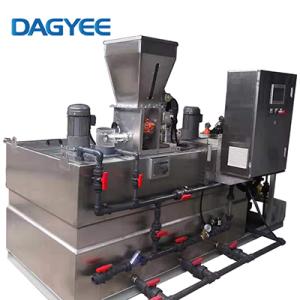 High Viscosity Large Capacity Polymer Dosing System Up To 10000L/H For Industrial Sludge Dewatering Polymer Preparation Unit High Viscosity Large Capacity Polymer Dosing System Up To 10000L/H For Industrial Sludge Dewatering Polymer Preparation Unit