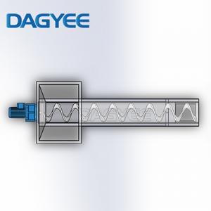 Animal Feeds Automatic Inclined Shaftless Screw Conveyor