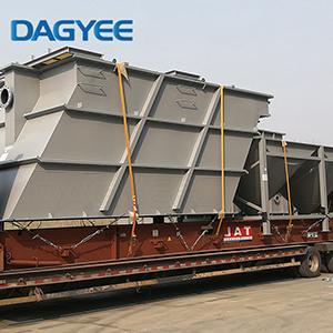 Clarificador de láminas Placa horizontal Rascador de lodos vertical Pequeña planta desalinizadora