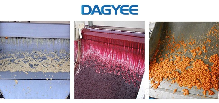 Clasificación de pretratamiento de ganado de pantalla de tamiz estático de aguas residuales - 副本