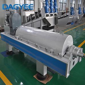 Centrífuga Horizontal de Gran Diámetro para Decantación y Separación de Alto Rendimiento