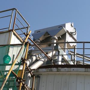 Tamices Rotativos con Alimentación Externa para Plantas de Tratamiento
